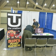 Callen Shaw氏の『Super Dwarf Madness』体験ブース