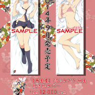 『閃乱カグラ2』より「奈楽」のおっぱいマウスパッド&抱き枕カバーが発売決定、「おやすみシーツ 国立半蔵学院二回戦」も登場