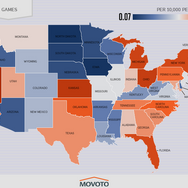 「米国各州で最も違法ダウンロードされているゲーム」が発表、米不動産情報サイトの調査から明らかに