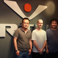 バーチャスの上海本社にて