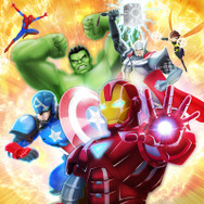 『ディスク・ウォーズ:アベンジャーズ アルティメットヒーローズ』キービジュアル