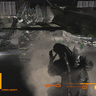 機龍とスーパーX IIIが同時に出現