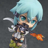 アニメ「SAOII」の「シノン」がねんどろいどになって登場、勇ましいスナイパーポーズから照れ顔まで可能