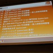 【CEDEC 2014】バンダイナムコGameJam運営チームによる人材育成と産学連携への挑戦