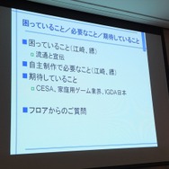 【CEDEC 2014】同人・インディーズゲームの戦い方、国内市場・海外市場・メディアミックス