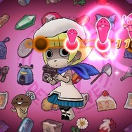 タイミング良くなめこを収穫する「んふんふリズムアクション」！