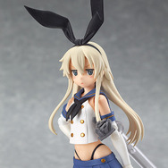 figma交換例 ※頭部は予約特典の「表情パーツ(おこ顔)」、体部分は「figma 島風(別売)」を使用。