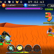 地中からも攻撃が！ ターゲットマークが表示されたら回避