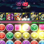 同属性のドロップを4つ同時消しで専用のエフェクト表示！