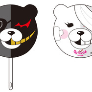 シロクマクロクマ リバーシブルうちわ