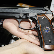 【TGS 2014】会場にエアガンコーナー発見！『バイオハザード』のシューティングレンジでサムライエッジを撃ってみた