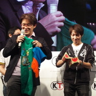 【TGS 2014】勇者リンクはやっぱり強かった!竹若元博さん、田村裕さんも駆けつけた『ゼルダ無双』ゲーム大会