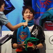 【TGS 2014】勇者リンクはやっぱり強かった!竹若元博さん、田村裕さんも駆けつけた『ゼルダ無双』ゲーム大会