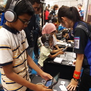 【TGS 2014】ゲームショウの憩いの場　親子連れの笑顔がうれしいファミリーコーナー