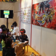 【TGS 2014】ゲームショウの憩いの場　親子連れの笑顔がうれしいファミリーコーナー