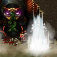 ドット絵で描かれた和風2Dハック＆スラッシュ『異史戦国伝宿業』3DSで配信決定