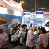 【TGS 2014】ここだけ客層が違う・・・チャン・グンソク全面協力のスマホ向けランニングアクションゲーム『ZIKZINRUN』