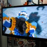 【TGS 2014】ボクセルでロボットを作って戦うスマホ向けひっぱりACT『Qubot』は、3Dプリンタ出力も可能