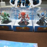 【TGS 2014】ボクセルでロボットを作って戦うスマホ向けひっぱりACT『Qubot』は、3Dプリンタ出力も可能