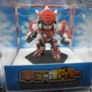 【TGS 2014】ボクセルでロボットを作って戦うスマホ向けひっぱりACT『Qubot』は、3Dプリンタ出力も可能