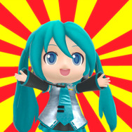 『初音ミク -Project DIVA- F 2nd』にあの「ミクダヨー」配信開始！圧倒的存在感で、フレームに納まらず…めり込む