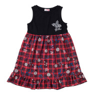 ロリゴシック クロックチェックワンピ