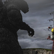 ゴジラと対峙する「ジェットジャガー」