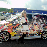 痛車100台が千葉に集結…PCゲームのキャラメインに［写真蔵］