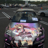 痛車100台が千葉に集結…PCゲームのキャラメインに［写真蔵］