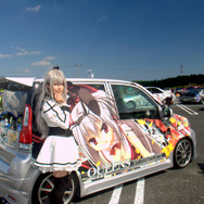 痛車100台が千葉に集結…PCゲームのキャラメインに［写真蔵］