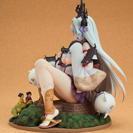 ふとももが眩しい「姫路城」の1/350スケールフィギュア登場！ただし、美少女としては1/7スケール相当