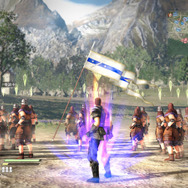 戦旗を使用することで戦局を有利に