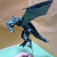 私の知ってる折り紙と違う…『MH4G』発売より一足早く、セルレギオスが折り紙で登場