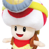 あの「キノピオ隊長」が可愛いぬいぐるみとして登場 ─ 座りと立ちの2種類を用意