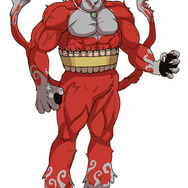 元祖だけのボス「謎の赤い妖怪」