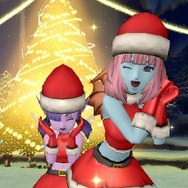 サブキャラも含めてサンタ服をゲット