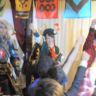 アイルーも筆頭リーダーも看板娘も!「MH4Gリアル集会所」オープニングセレモニー