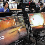 非常に迫力ある画面を体感