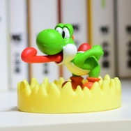 舌を伸ばすヨッシーがカワイイ