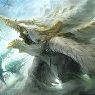 バヌバヌ族が崇める雲神「ビスマルク」のアート