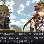 4人協力型コマンドRPG『乖離性ミリオンアーサー』事前登録開始!1日に100回ガチャを回す事も