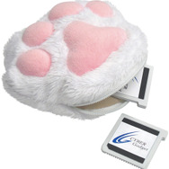 3DS用カードをネコの肉球で持ち歩ける「にくきゅうカードポーチ ねこにゃん」が登場