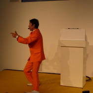 【TGS2008】ダンディ坂野さんも登場！DS『スペース パズルボブル』ゲーム大会