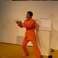 【TGS2008】ダンディ坂野さんも登場！DS『スペース パズルボブル』ゲーム大会