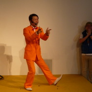 【TGS2008】ダンディ坂野さんも登場！DS『スペース パズルボブル』ゲーム大会