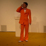 【TGS2008】ダンディ坂野さんも登場！DS『スペース パズルボブル』ゲーム大会