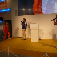 【TGS2008】ダンディ坂野さんも登場！DS『スペース パズルボブル』ゲーム大会