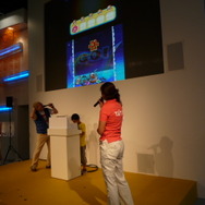 【TGS2008】ダンディ坂野さんも登場！DS『スペース パズルボブル』ゲーム大会