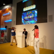 【TGS2008】ダンディ坂野さんも登場！DS『スペース パズルボブル』ゲーム大会