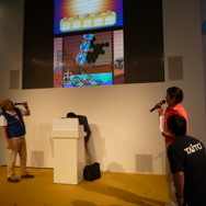 【TGS2008】ダンディ坂野さんも登場！DS『スペース パズルボブル』ゲーム大会